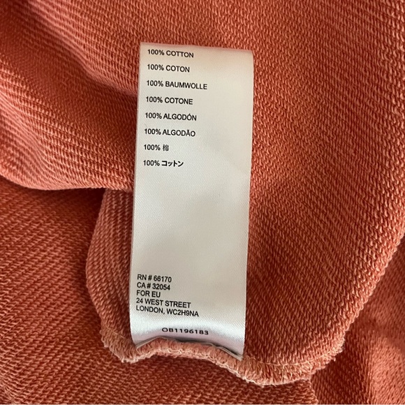 {Pilcro and the Letterpress} Flynn Hooded Sweatshirt with Pleated Hem - Medium - Picture 9 of 9